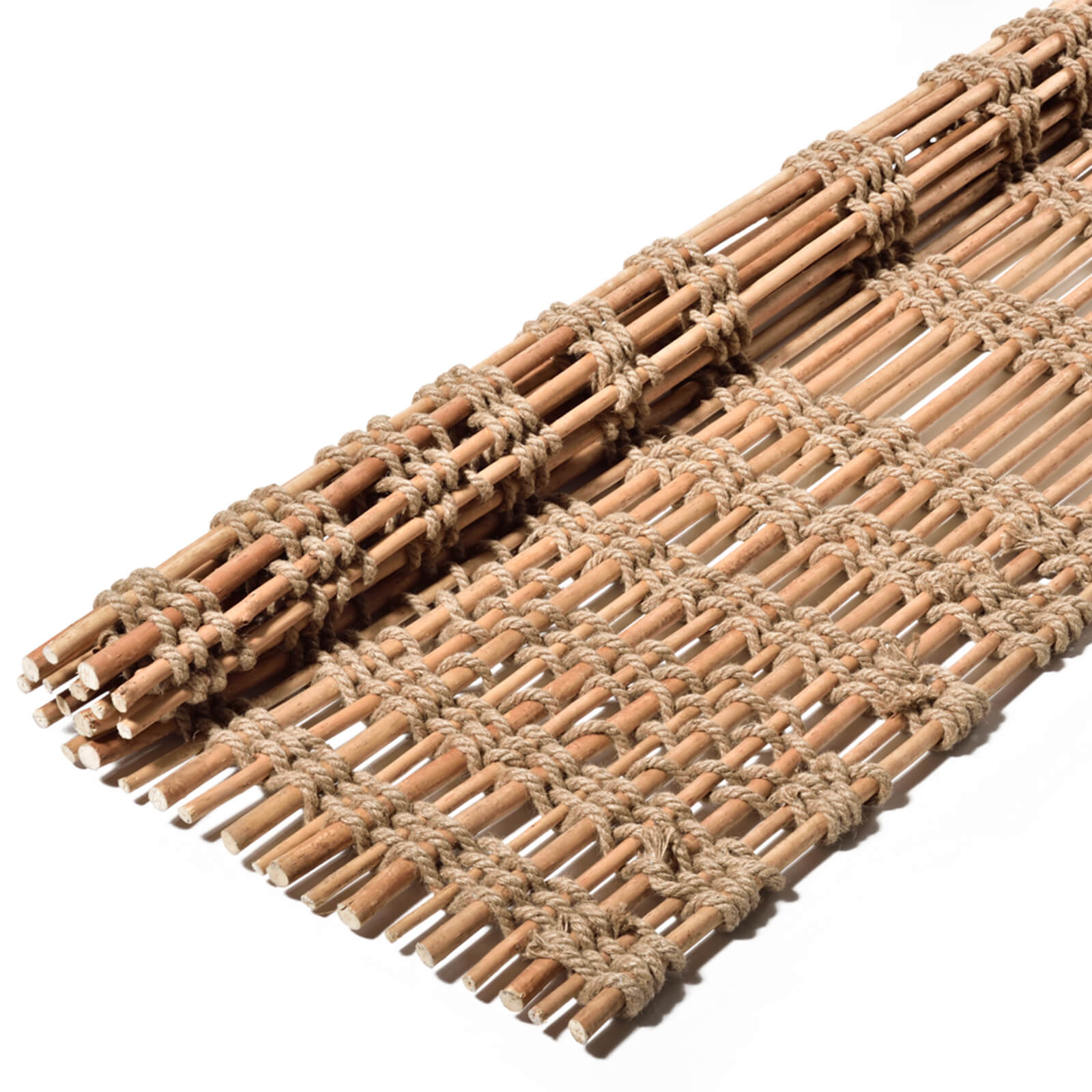 caneplexus handmade woven willow peeled knotted by jute rope 17