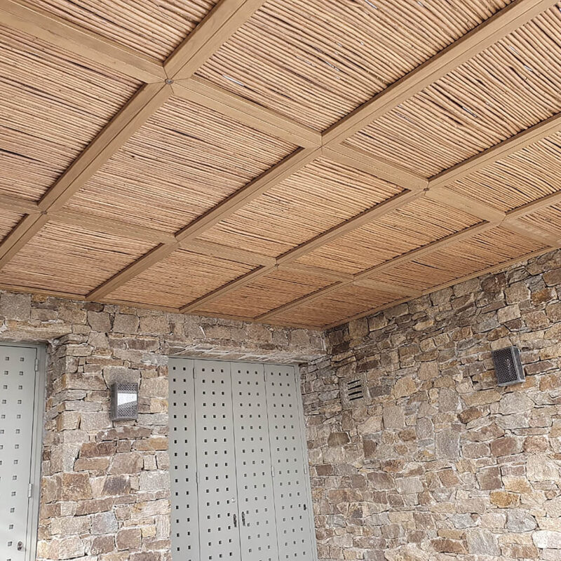 Υλικό: Αποφλοιωμένη λυγαριά <br> Διάμετρος: 12-18 mm